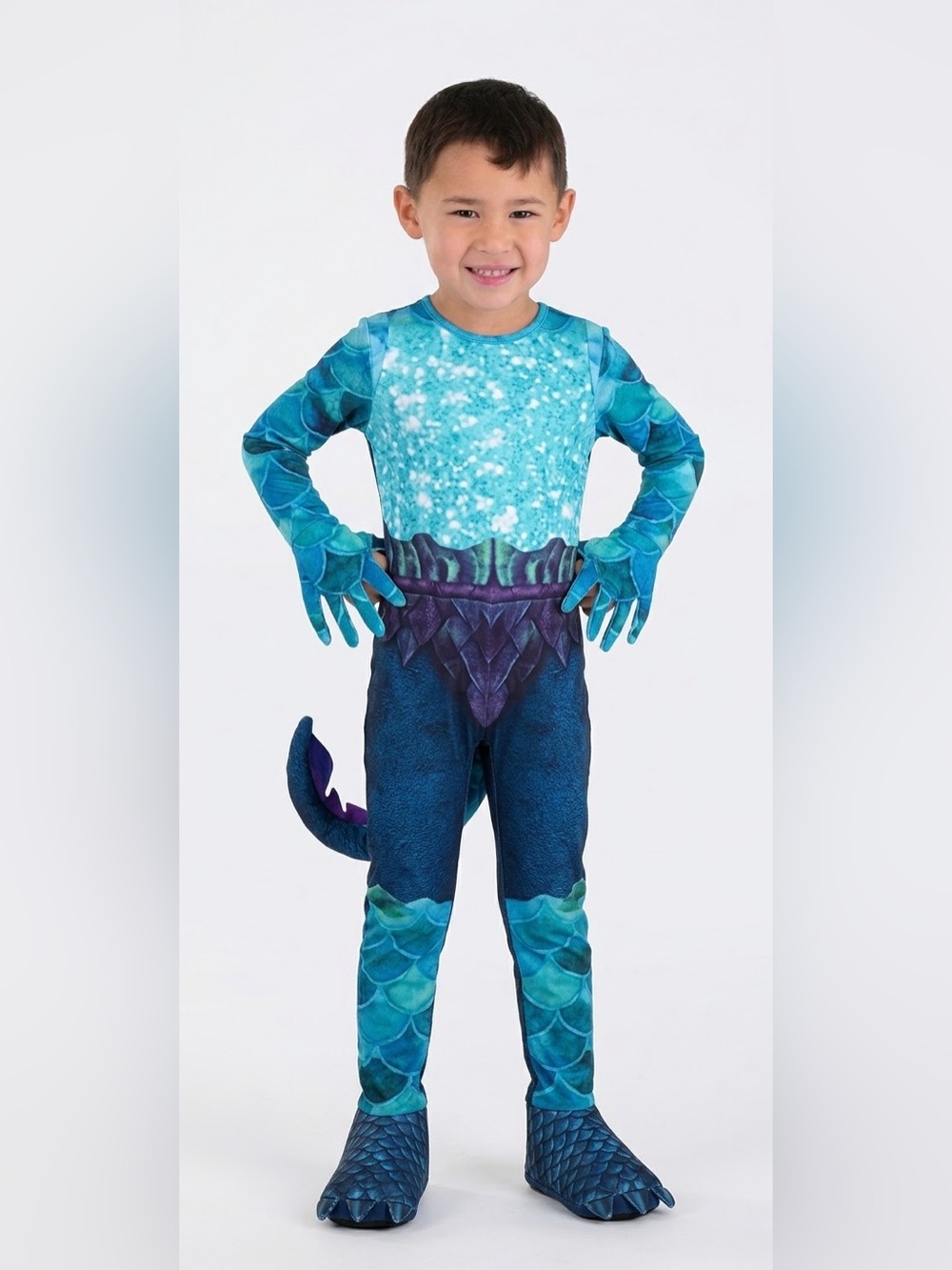 Disney's Sisu the Water Dragon Costume, size 4-5 approx